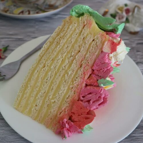 &amp;quot;Vesna&amp;quot; – Russian layer cake with custard cream &amp;quot;The spring&amp;quot;