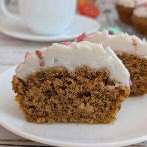 Vegan carrot cake cupcakes recipe