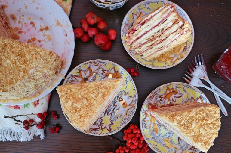 Russische Torte &amp;quot;Stöpka-Raströpka&amp;quot; – mit Blätterteig