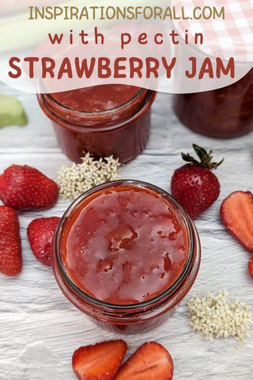 Strawberry jam recipe – with pectin