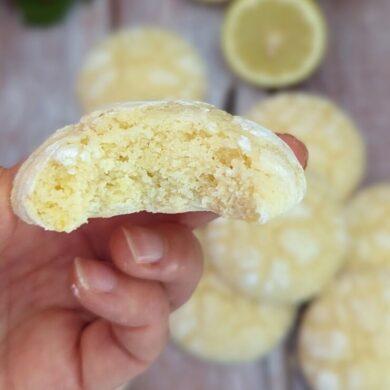 Lemon Crinkle Cookies