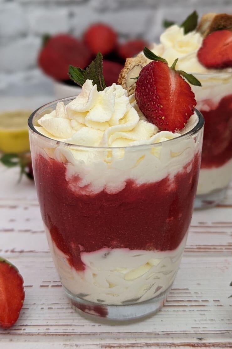 Strawberry mascarpone dessert recipe