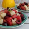 Melon and cherry fruit salad recipe