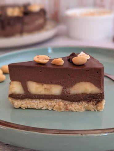 Peanut butter banana chocolate cake recipe