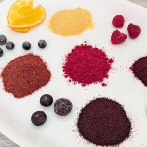 How to make fruit powders